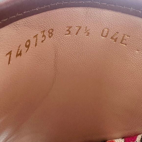 Gucci Interlocking G Raffia Sandal Heel - Women’s 7.5 - Picture 7 of 10